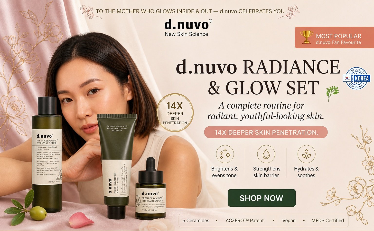d.nuvo Official Store d.nuvo スキンケア3点セット